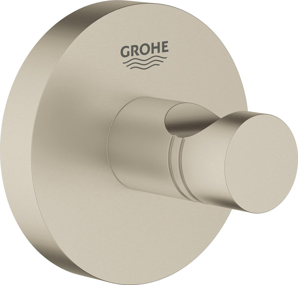 Grohe essentials badjashaak - handdoekhaak - geborsteld nikkel