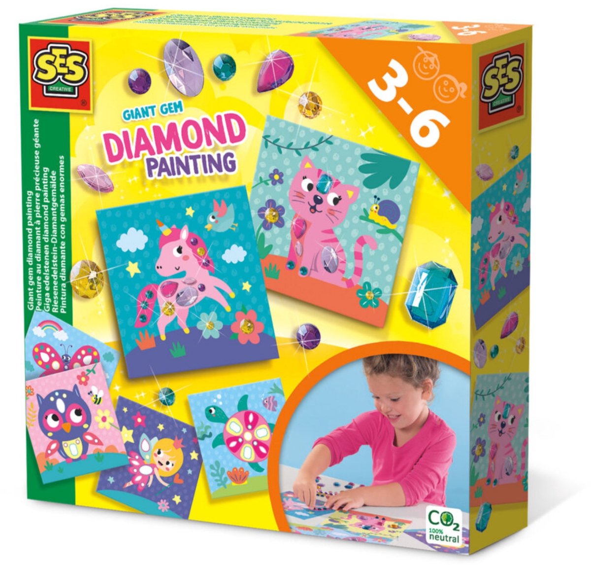 SES Giga Edelstenen diamantschilderij