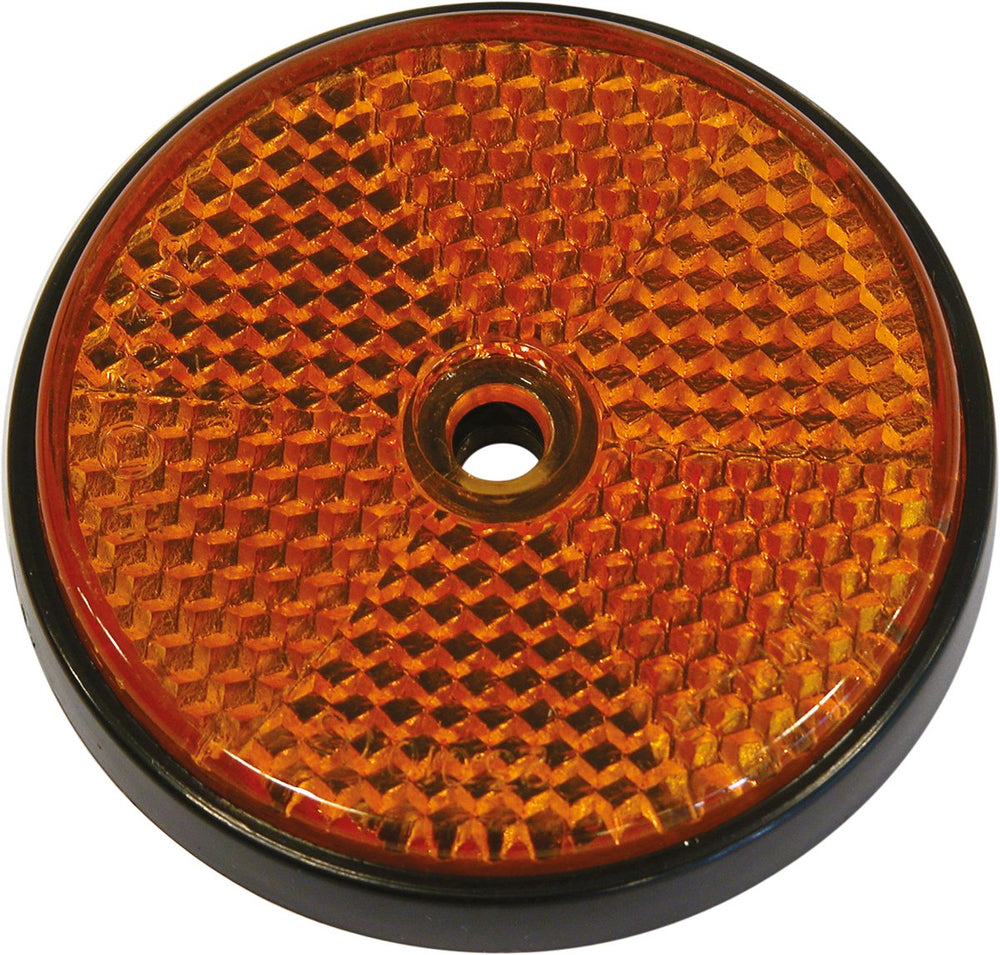 Carpoint reflector rond ø 70mm oranje bulk