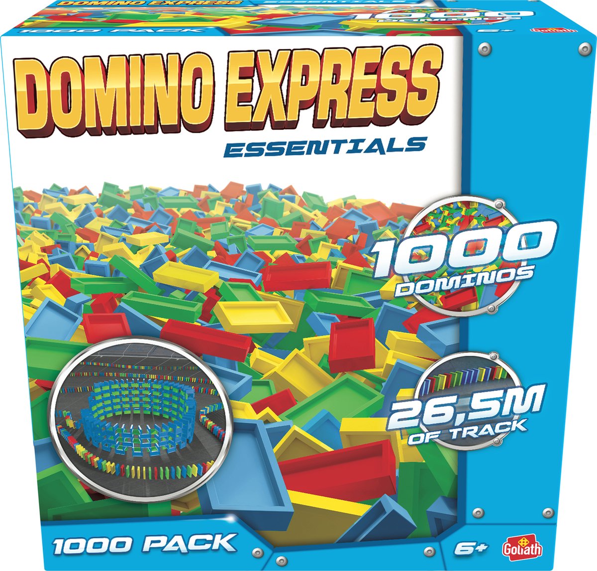 Domino express, 1000 stenen