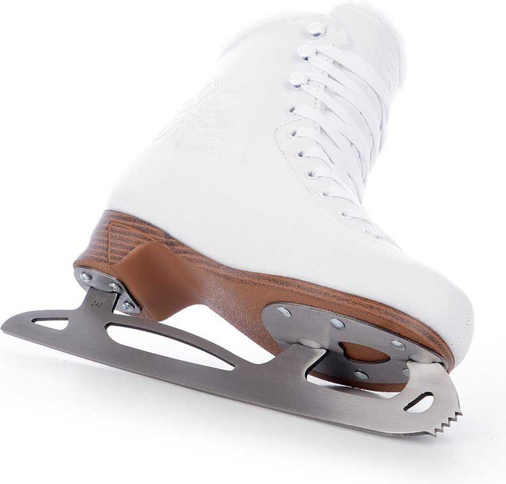 Tempish – camila ice – kunstschaatsen – schaatsen dames – wit – verstevigde enkelsteun stijlvol wit design – maat eu 37