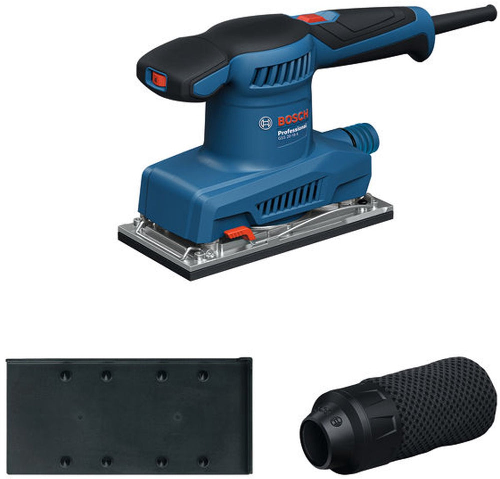 Bosch professional gss 20-18 a – vibrerende schuurmachine – 200 w