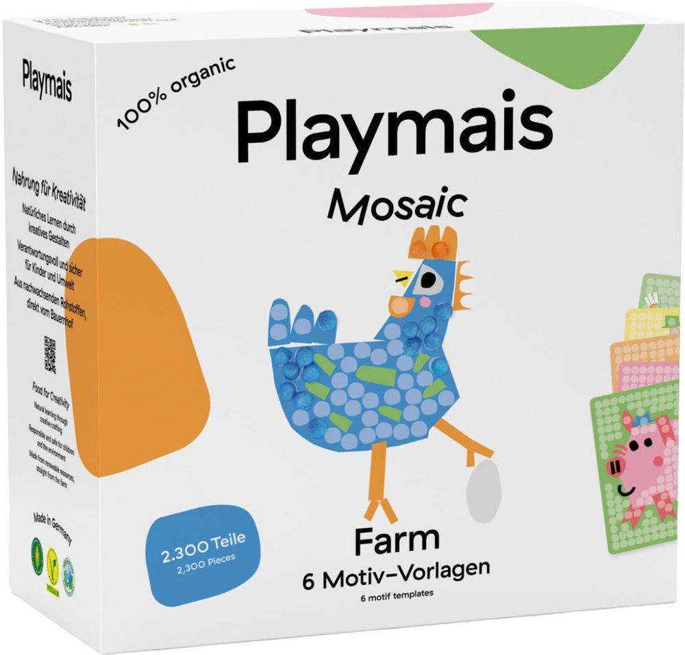 Playmais mosaic boerderij - 2300 stukjes