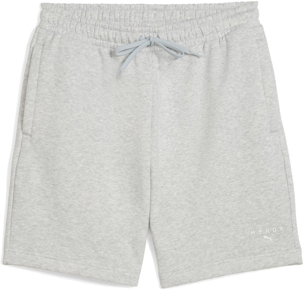 Puma sport shorts unisex x hyrox sweat short 527160 light gray heather-s