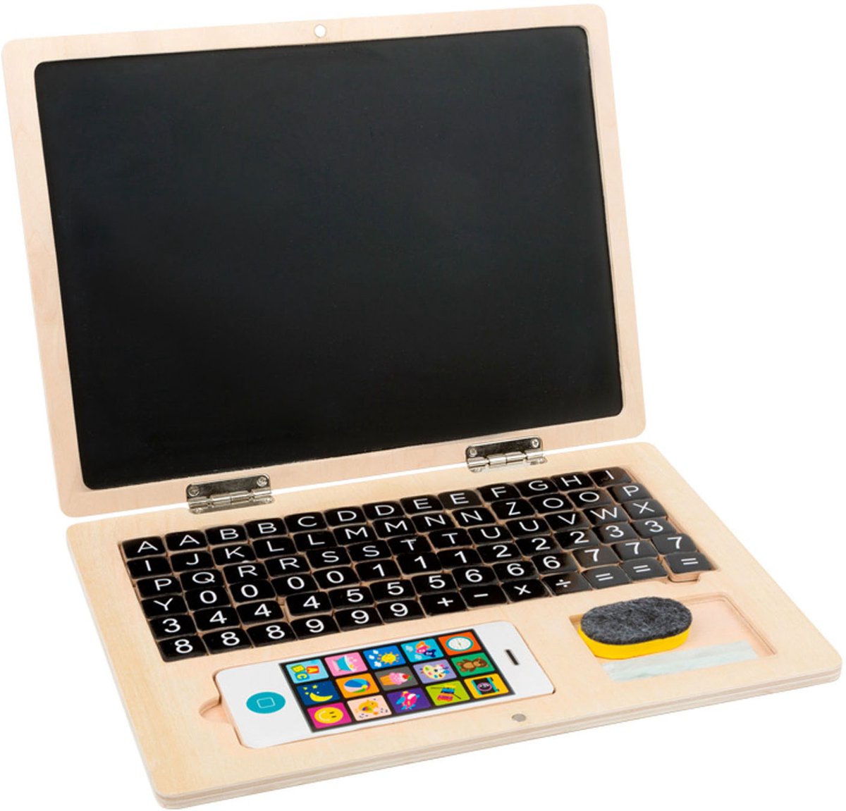 Small foot - houten laptop met magneetbord