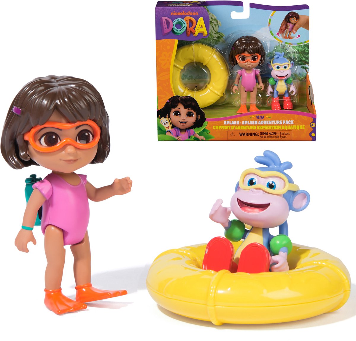Dora de explorer spin master dora speelfiguren set met dora boots - speelgoedfiguren.
