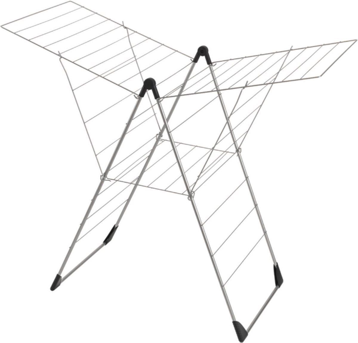 Metaltex tomado-vento droogrek zilver 58 x 133 x 109 cm