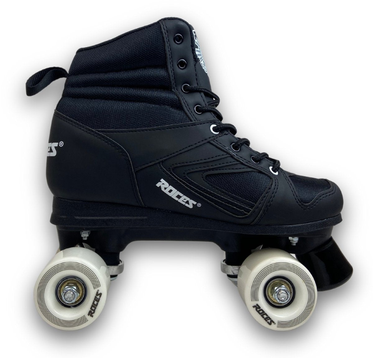 Roces kolossal rolschaatsen - quad skates - zwart - maat 42