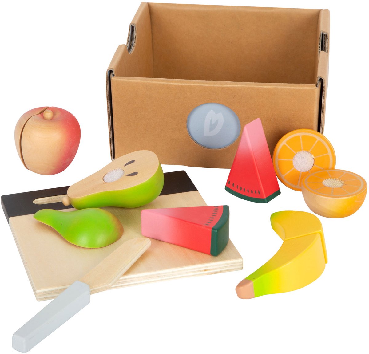 Small Foot Houten Snijen Speeleten Fruitset, 13dlg.