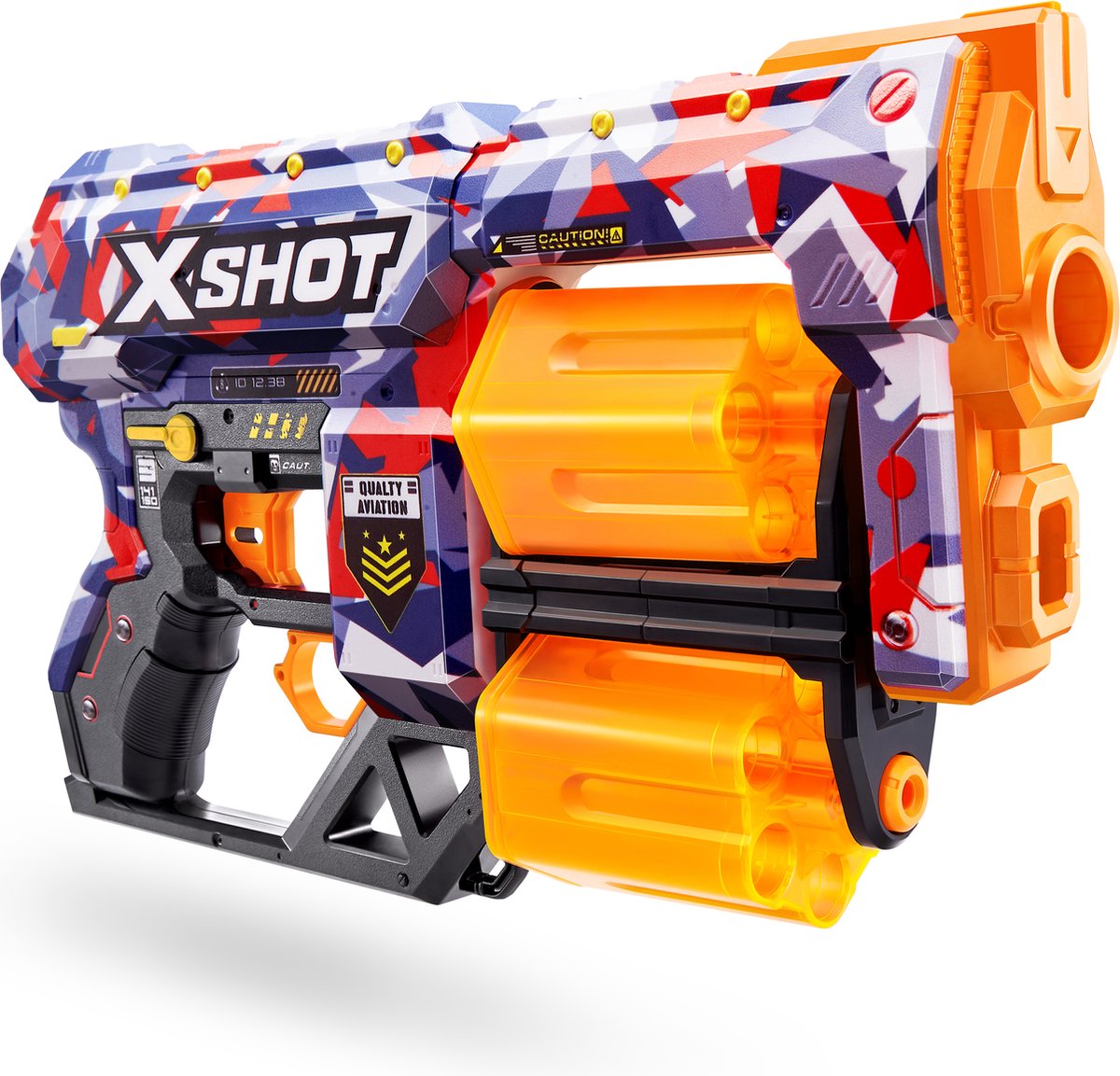 Zuru X-shot skins dread met 12 darts
