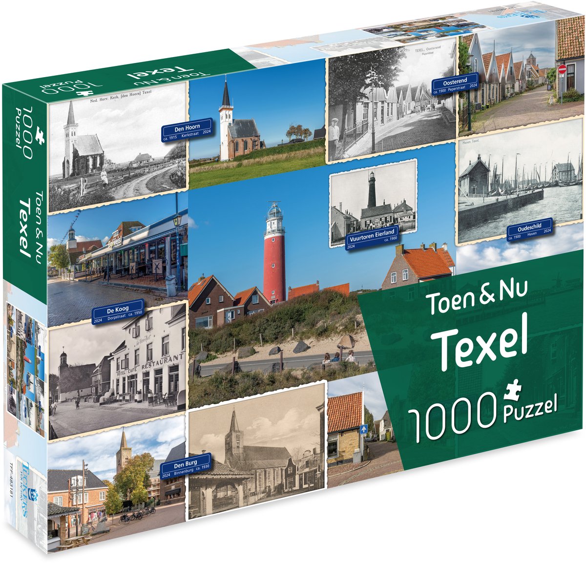 Tucker's fun factory toen nu puzzel - texel (door fotograaf robert mulder) - 1000 stukjes - legpuzzels