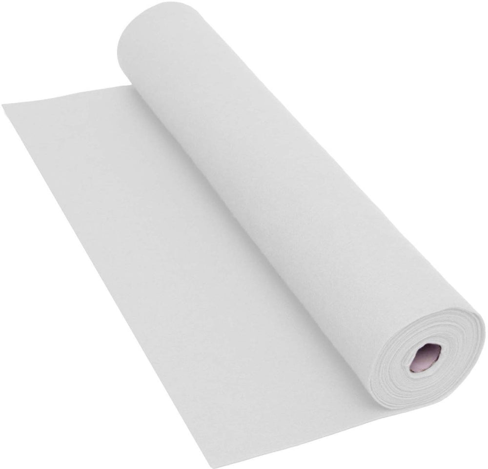 Colorations - witte viltrol - 160 gsm, 5 mx 45 cm