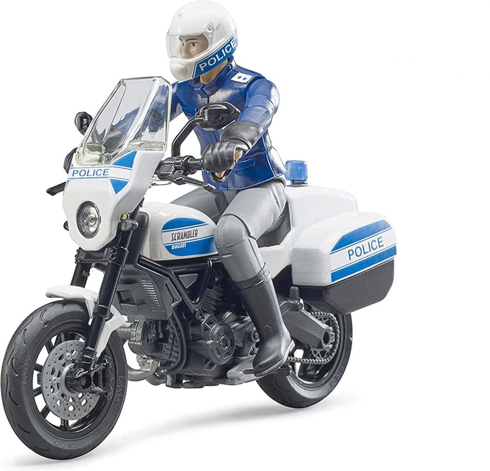 Bruder scrambler ducati politie motorfiets van