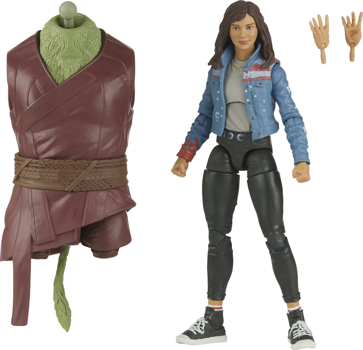 Marvel hasbro - doctor strange - america chavez - legends series