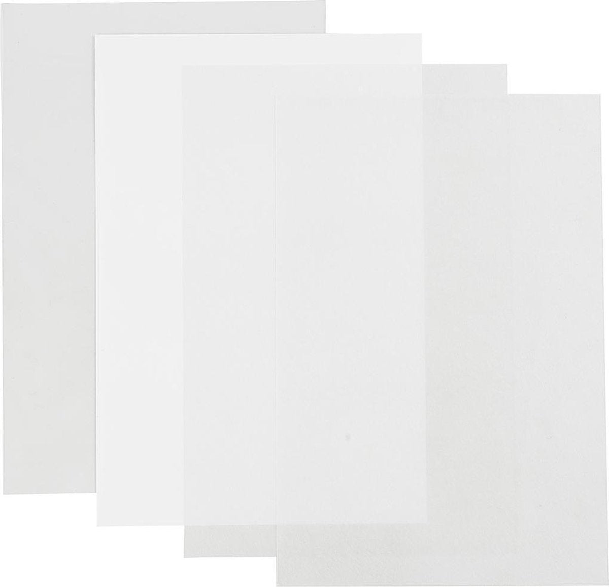 Creativ company vellen krimpfolie divers, 20x30, 4st.