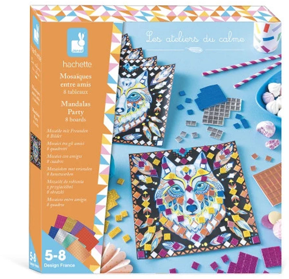 Janod - atelier - mozaïek mandala feest