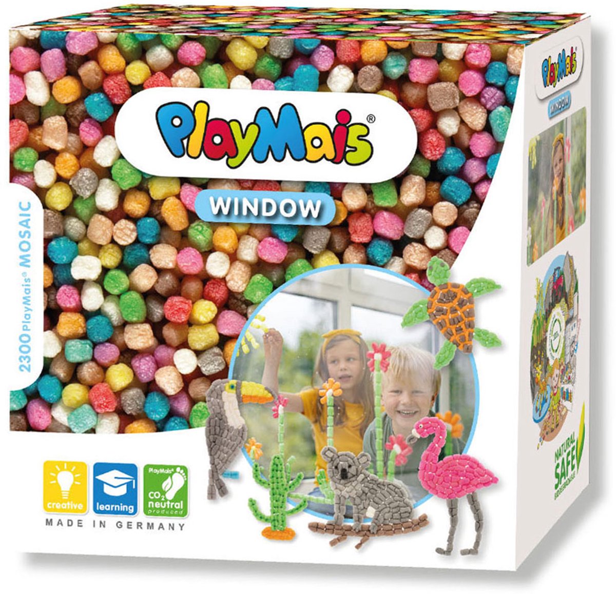 Playmais raammozaïek - dieren, 2300dlg.