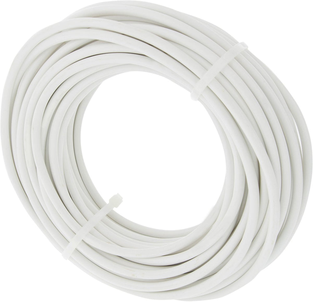 Q-link huishoudsnoer - vmvs - belastbaar tot 1200w - 2 x 0.75 mmâ² - 20 m - wit