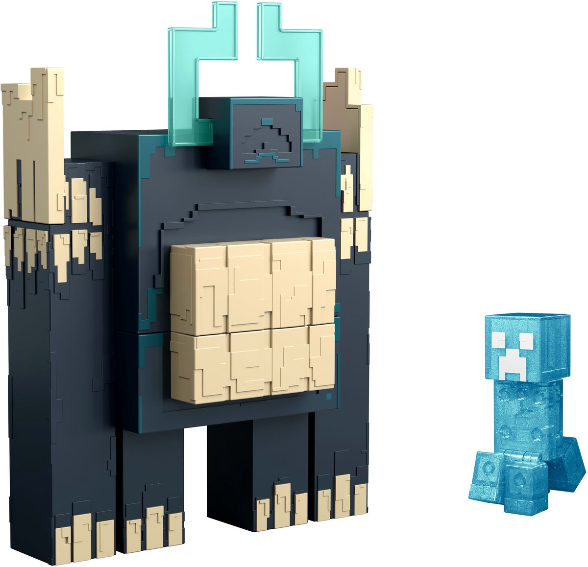 Mattel minecraft spicewood figuur, licht en geluid, aanval-actie en spicewood figuur