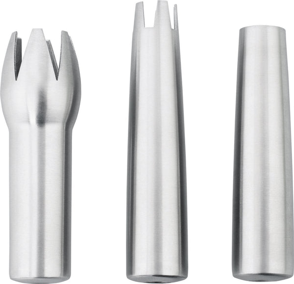 Isi spuitmondjes rvs blister - 3 stuks