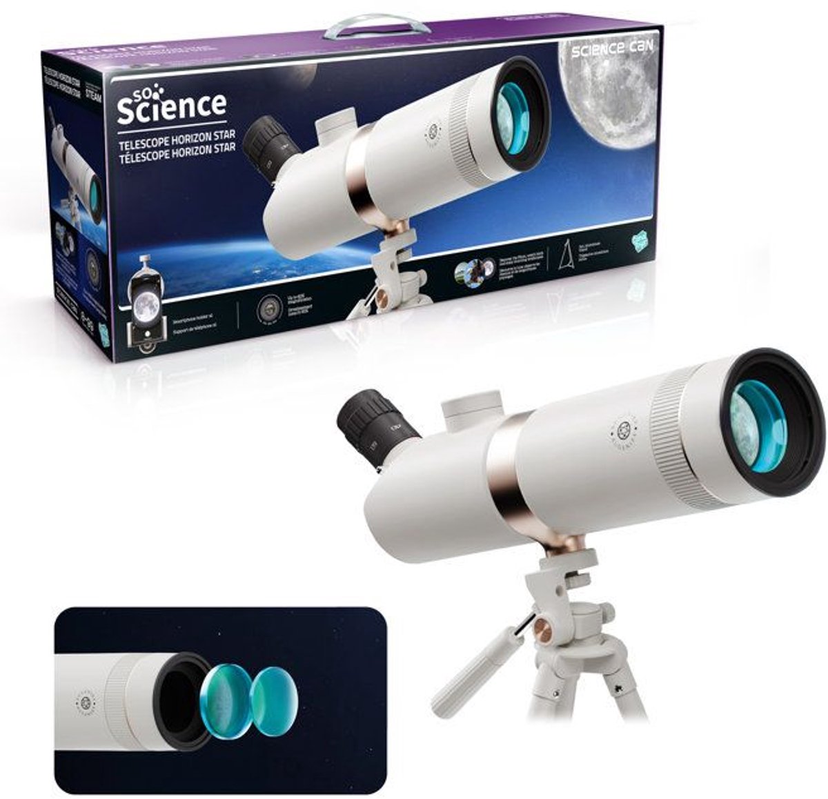 Canal toys telescope horizon star