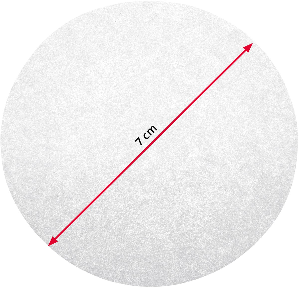 Westmark burgerpapier, 100 stuks, antiaanbak scheidingspapier voor perfecte hamburgers, ø: 7 cm, papier, mini, wit, 62392270