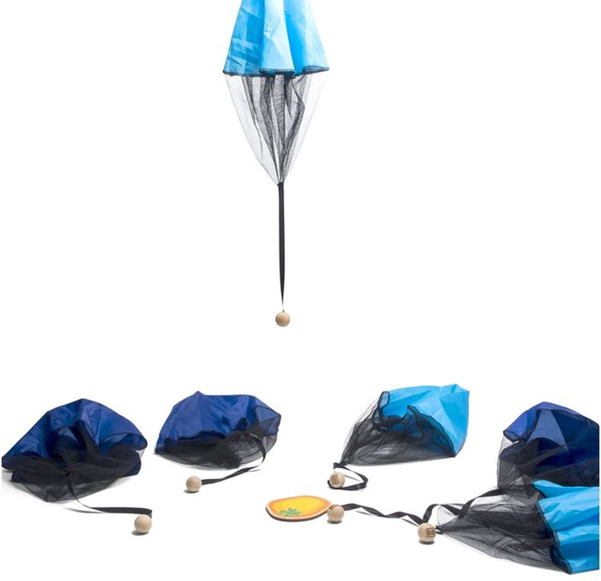 Bs toys flying de boule - buitenspeelgoed - coördinatiespel - hout - fsc