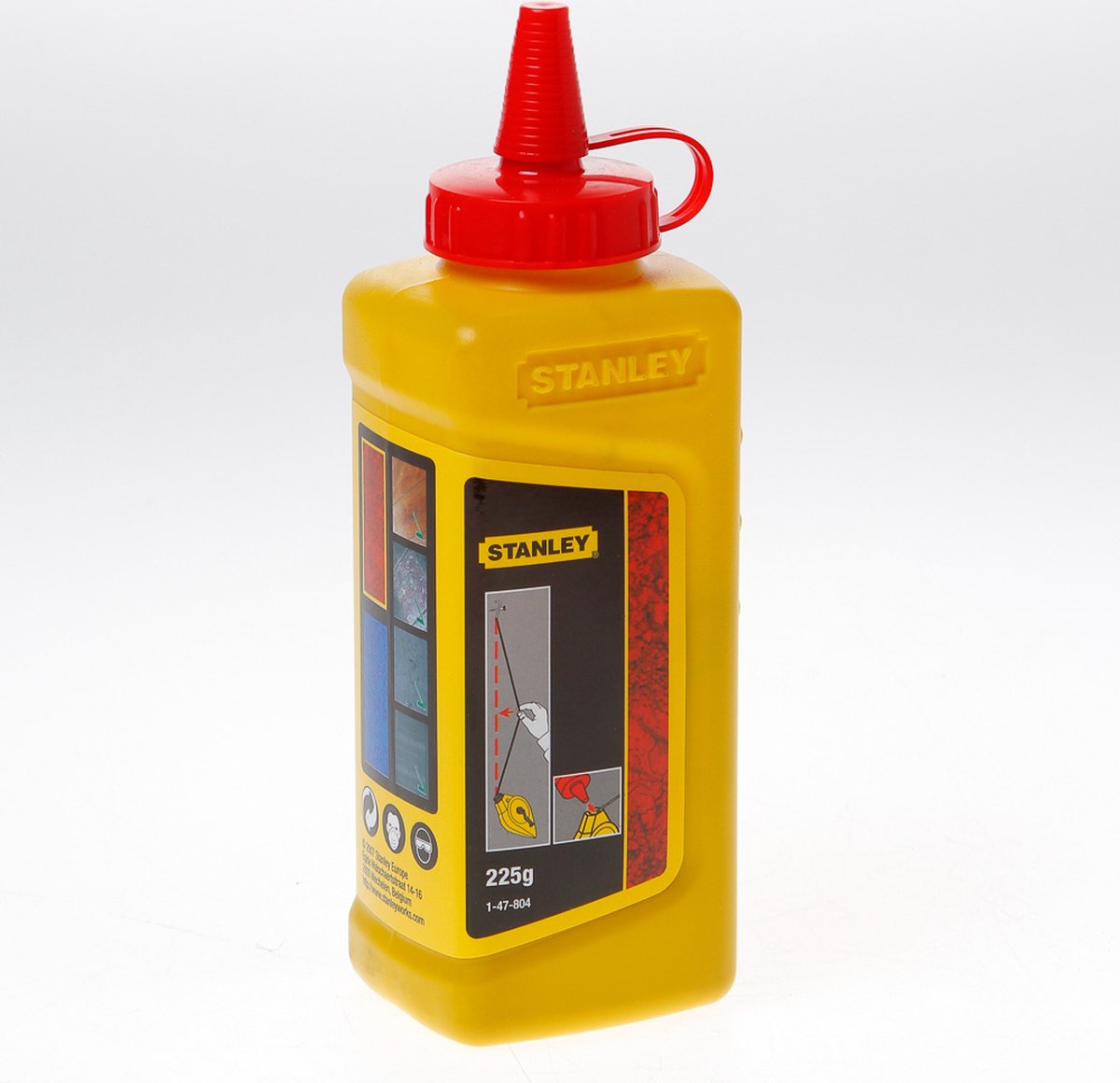 Stanley handgereedschap stanley slaglijnpoeder rood 225gr