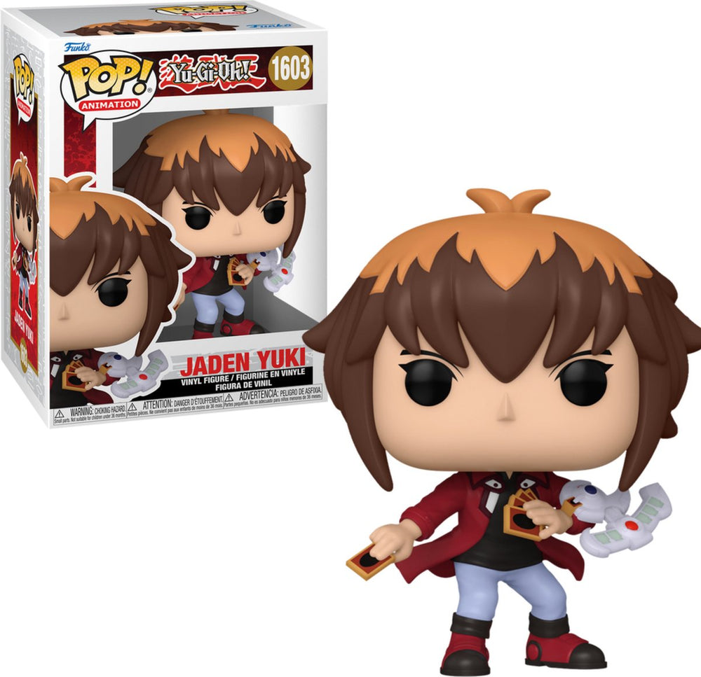 Funko yu-gi-oh! jaden yuki vinyl figuur 1603 pop! meerkleurig