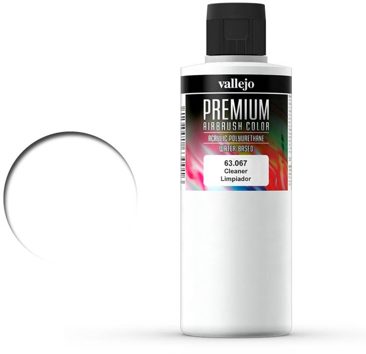 Vallejo hobbyverf - 63067 premium airbrush cleaner - cleaner - 200 ml