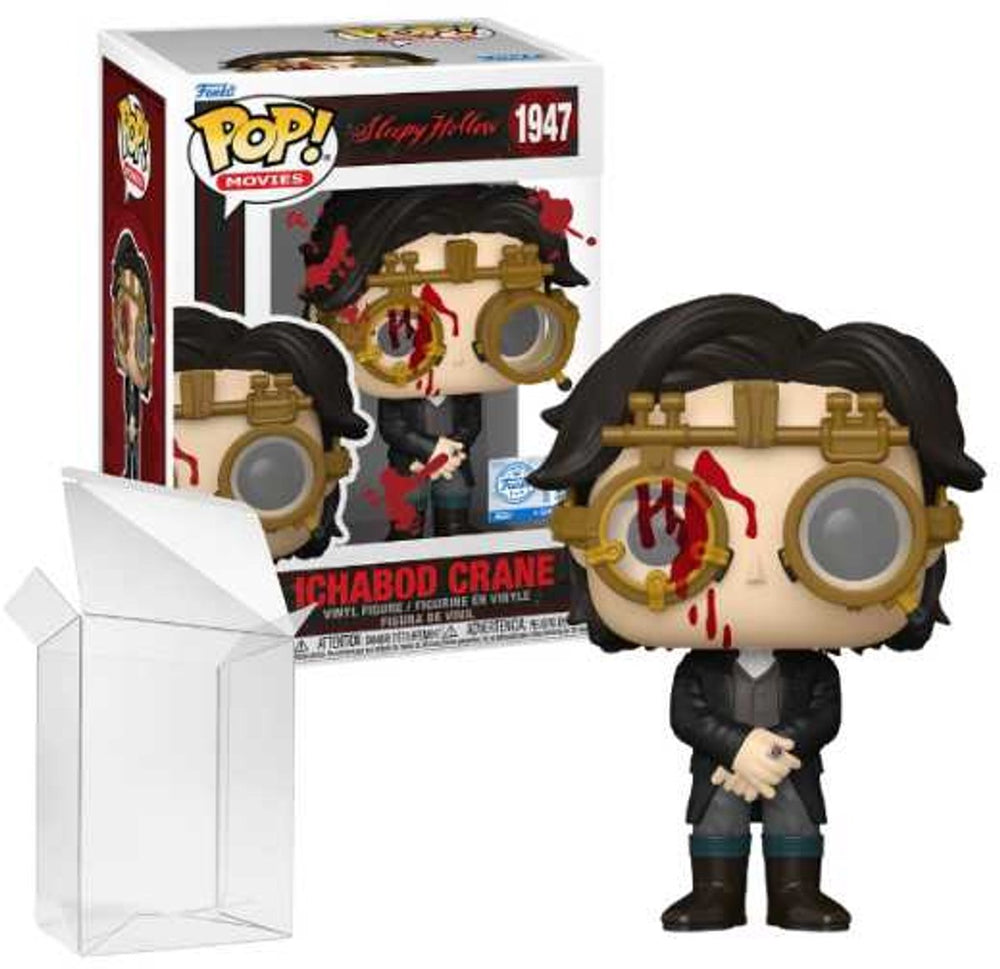 Funko pop! movies: sleepy hollow ichabod crane bloody #1947 special edition exclusive