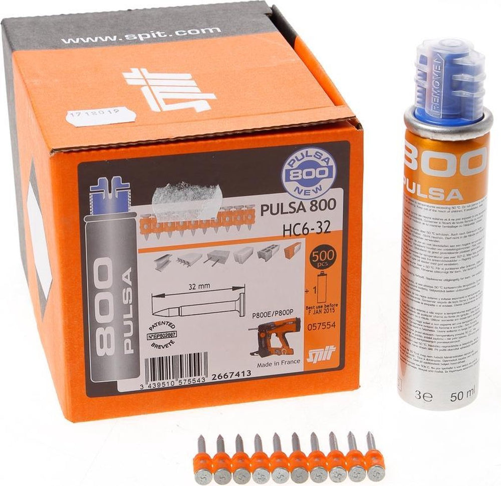 Spit nagel hc6 32 (+gas p800) p 500