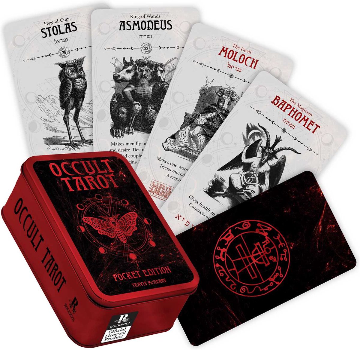 Rockpool tarot- occult tarot pocket edition
