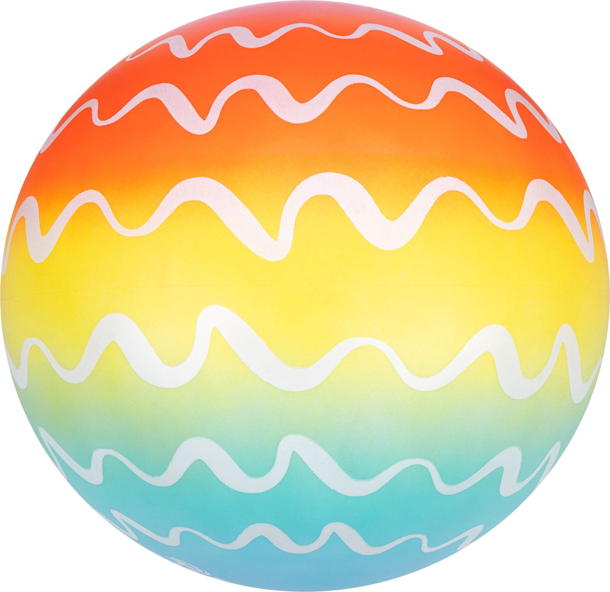 Waimea strandbal - pvc - 21 cm - multi coloured - maat 4