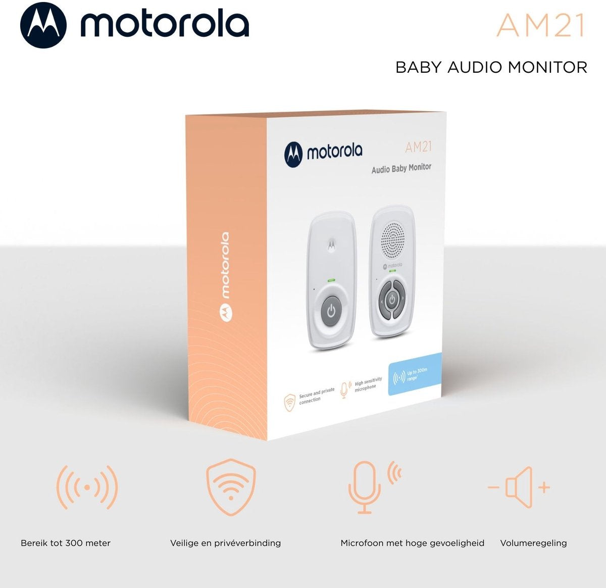 Motorola nursery baby monitor motorola am21