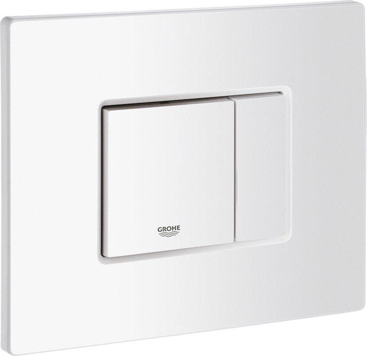 Grohe skate cosmopolitan bedieningspaneel toilet - dual flush - kunststof - alpine wit