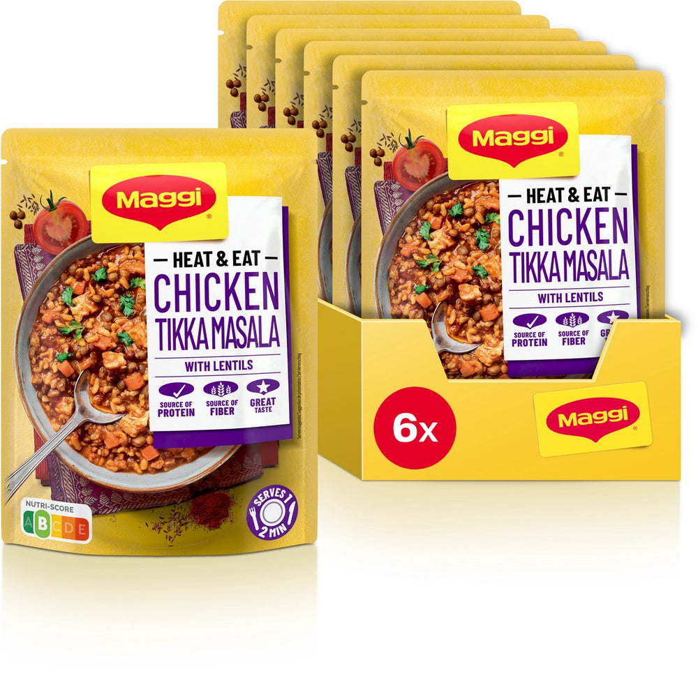 Maggi heat eat tikka masala chicken 6x280g