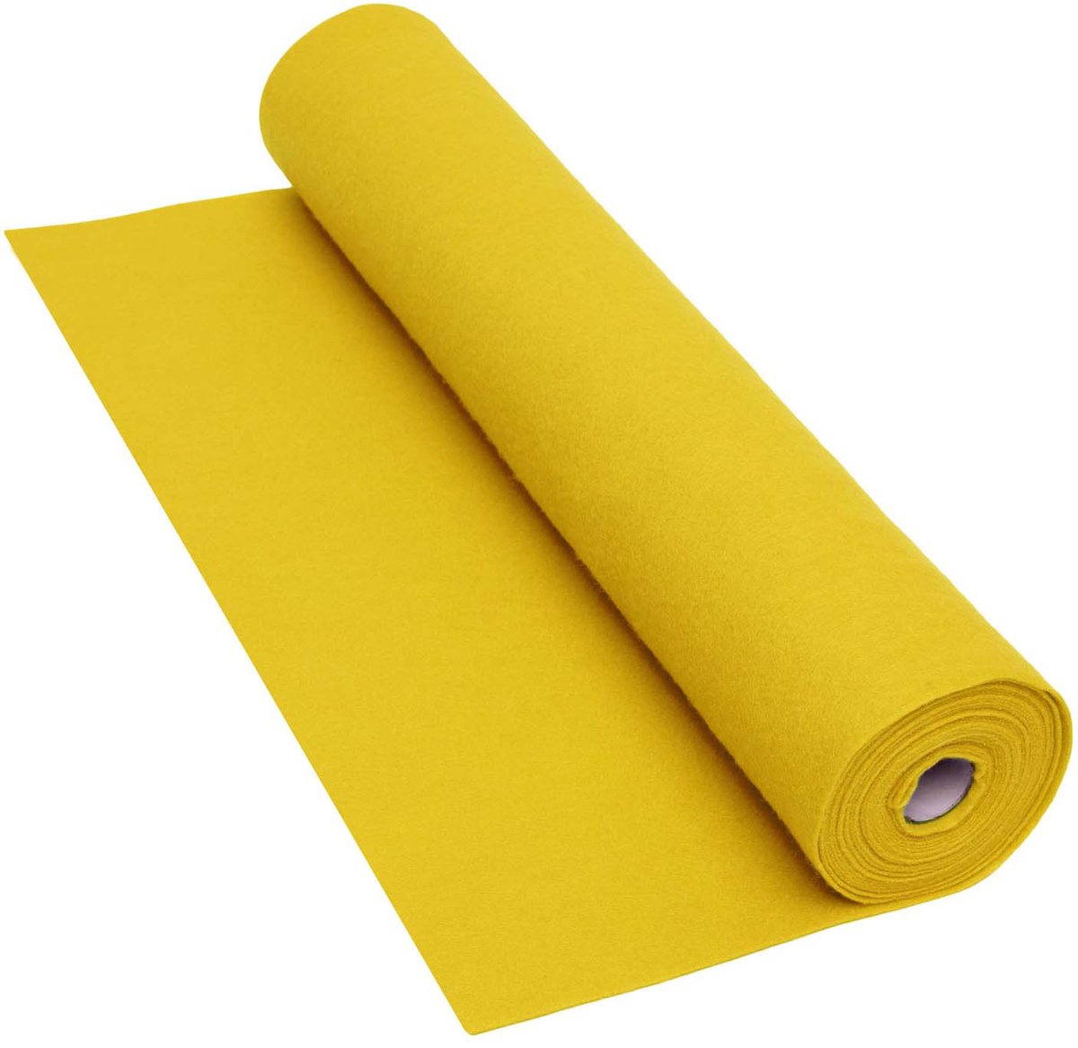 Inkleuringen - gele viltrol - 160 gsm, 5 mx 45 cm