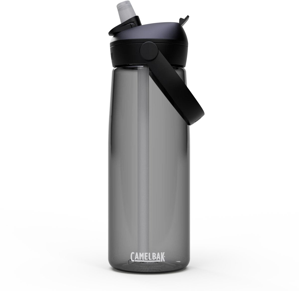 Camelbak thrive flip straw drinkfles - 750 ml - met rietje - waterfles - antraciet