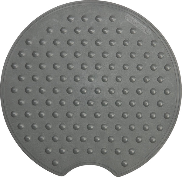 Sealskin rotondo - antislipmat - 55 cm - rubber - antraciet