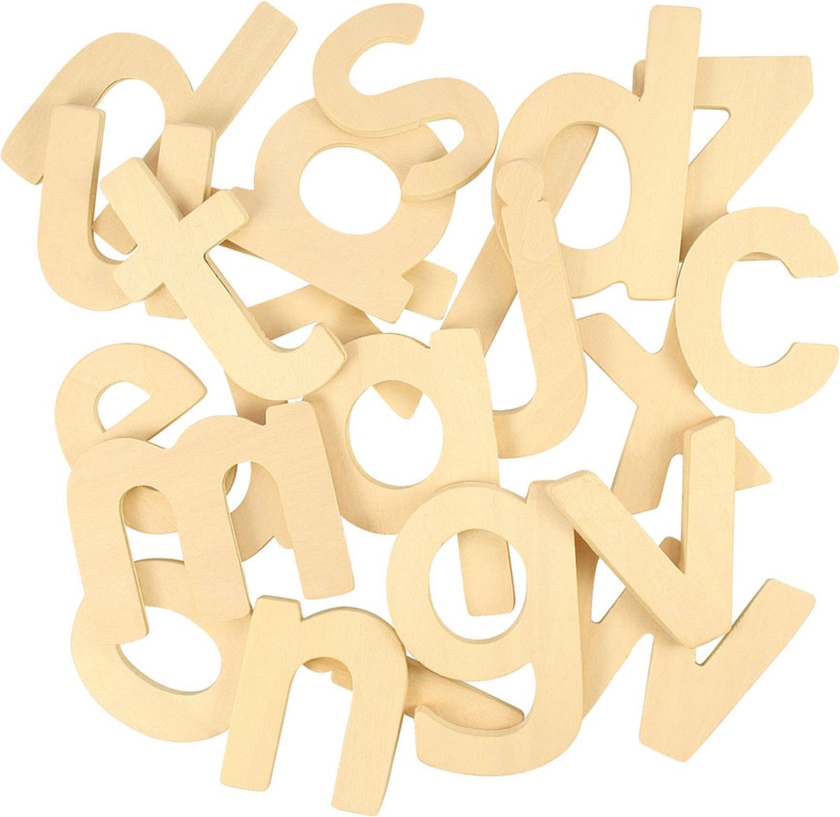 Bigjigs - sjablonen - alfabet - kleine letters