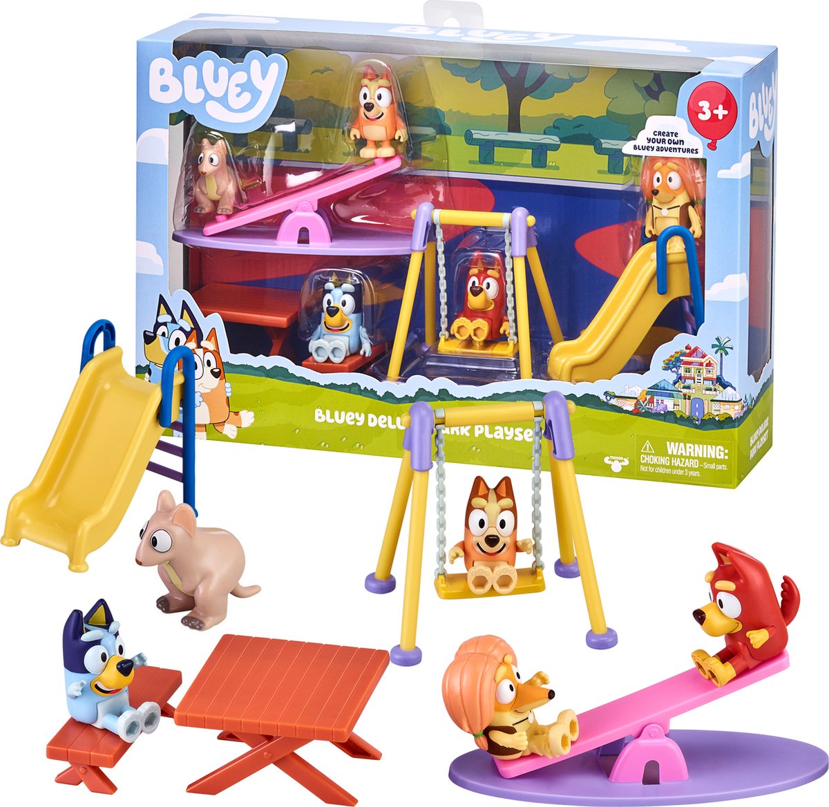 Bluey speeltuin deluxe speelset