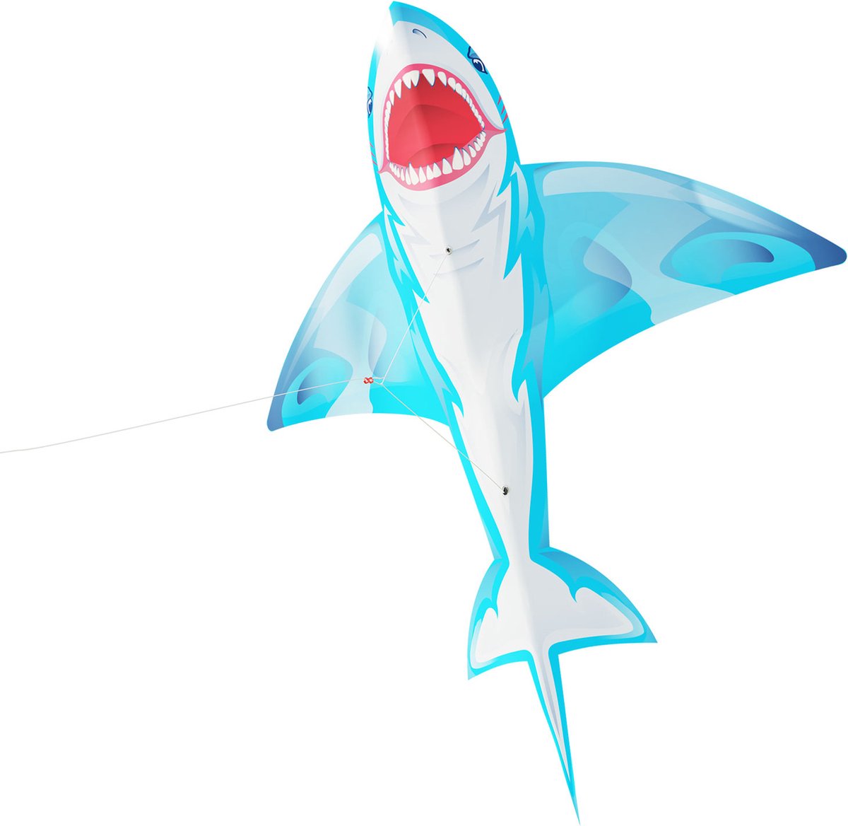 Vliegers klaar 2 vliegen - pop-up 3d vlieger haai