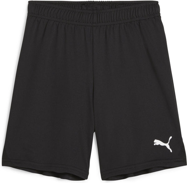 Puma teamgoal shorts jr unisex sportbroek - black- white 128