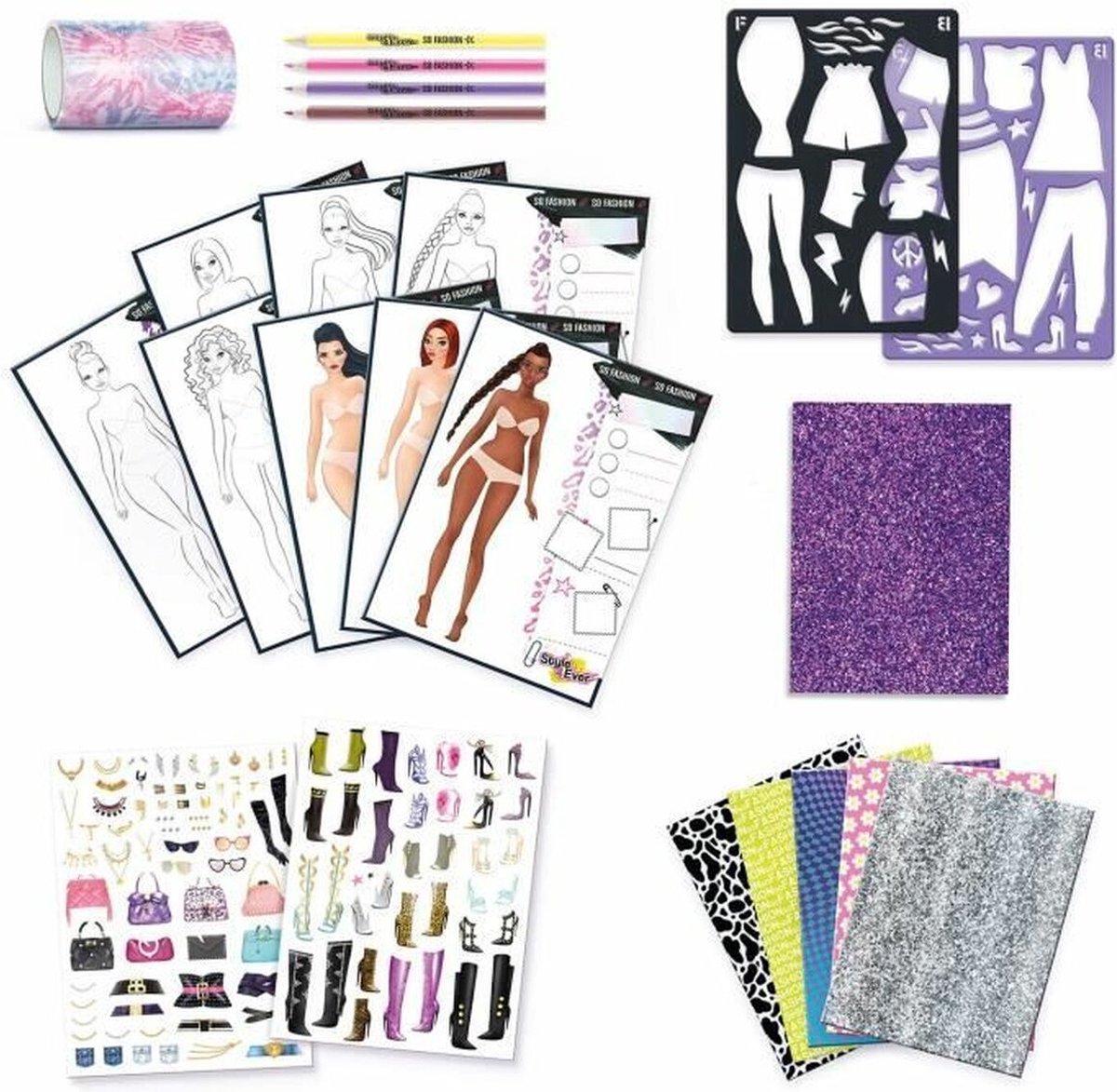 Canal toys fashion designer kit - party - fashionista - teens