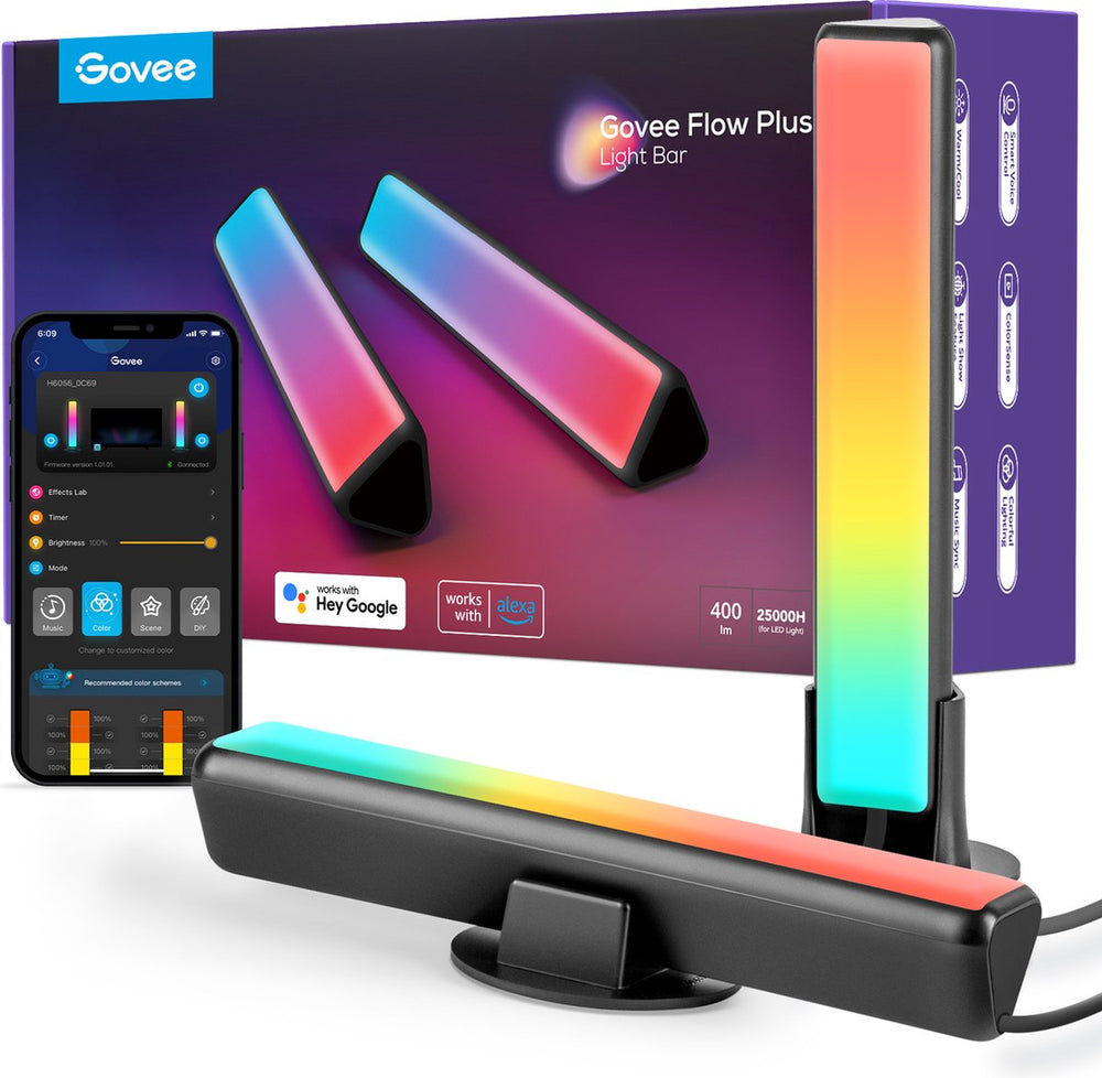 Govee slimme light bars rgbicww - tv verlichting 45 inch