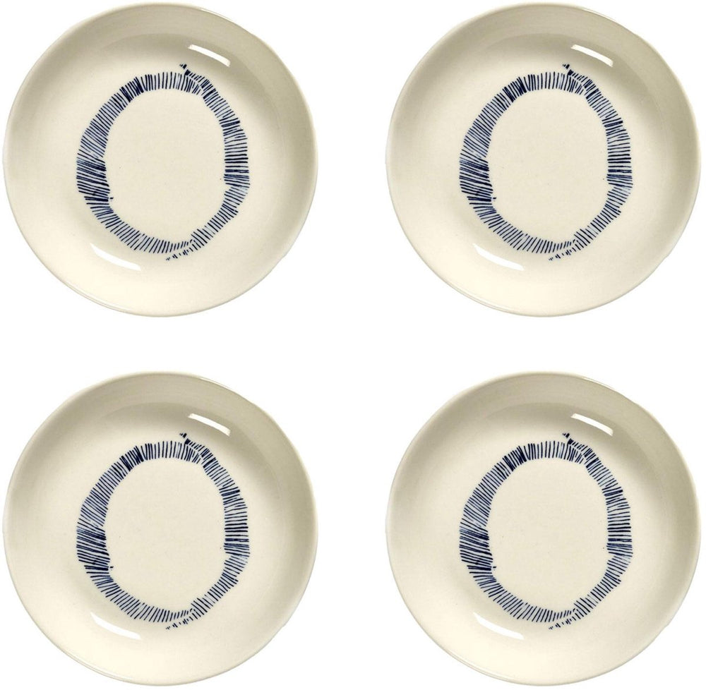 Serax - ottolenghi feast - schaaltje s - wit blauw - 11 ø - 4 stuks