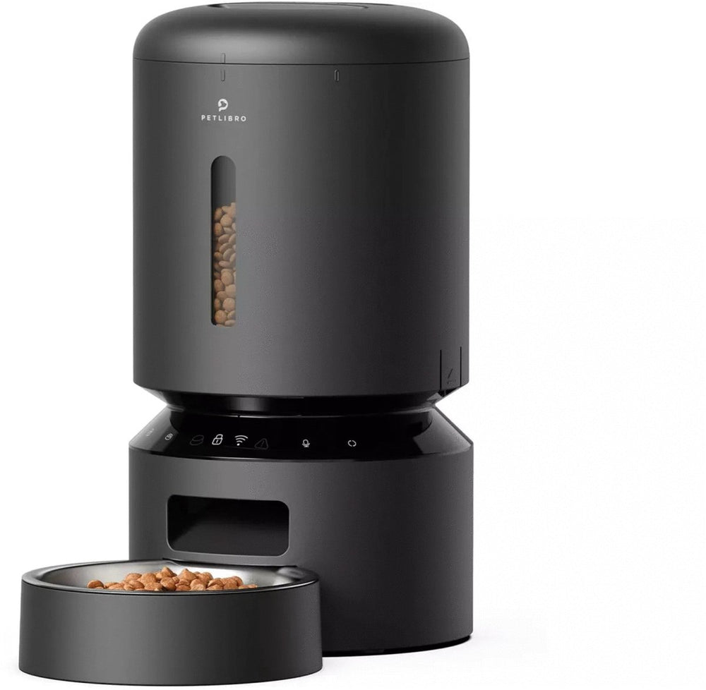 Petlibro granary wifi automatische voerbak - kattenvoerbak - 5l - zwart