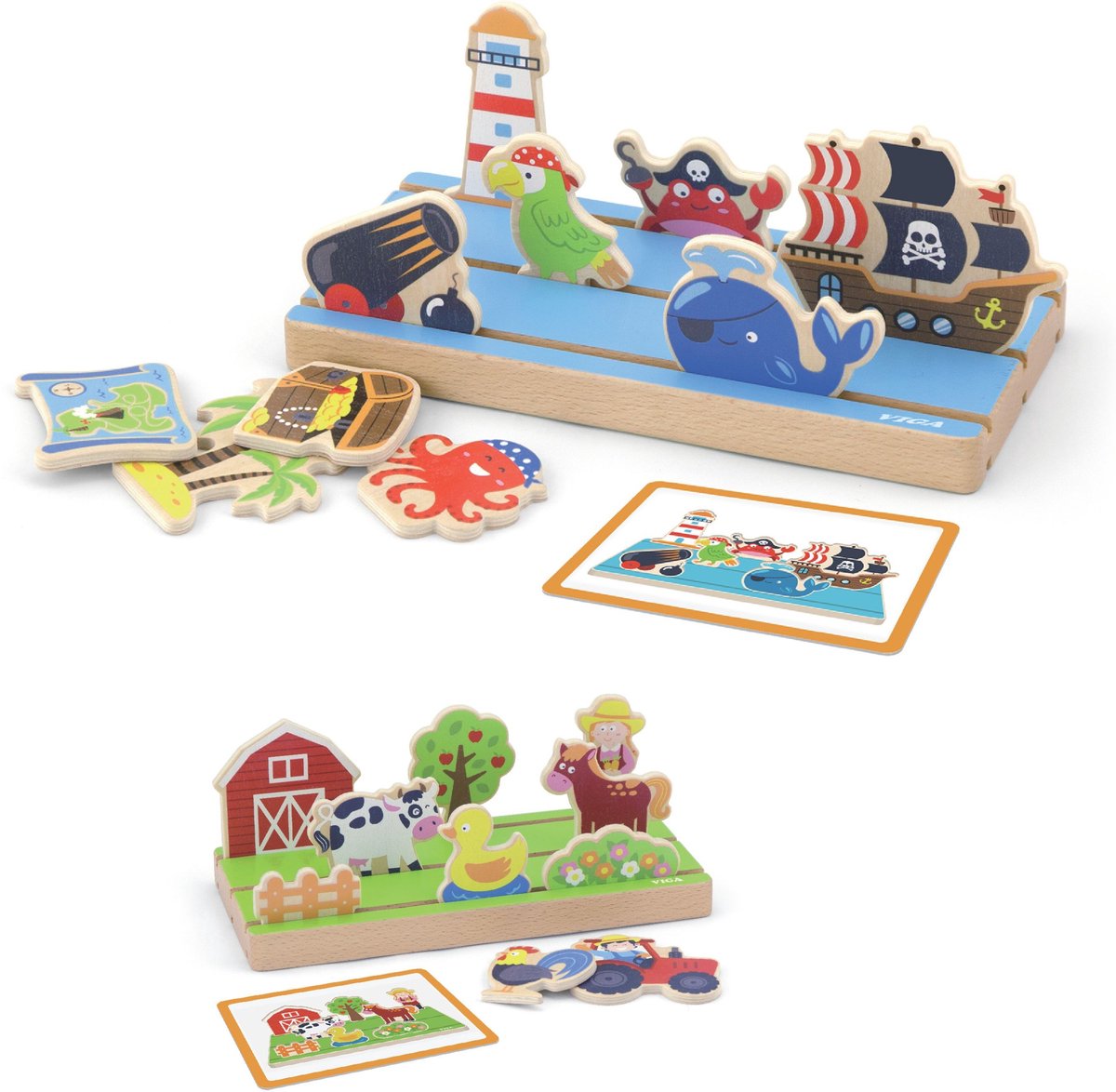 Vigatoys viga toys - educatief spel