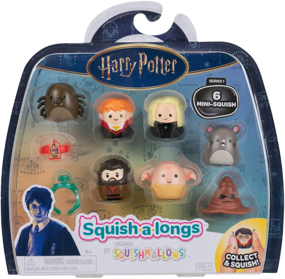 Jazwares squish-a-longs - 6 figure pack harry potter style 2 w1